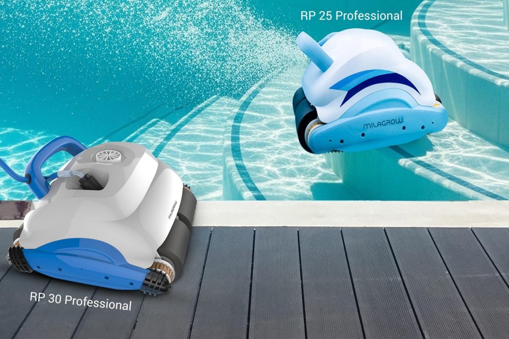 Milagrow RP25 and RP30 Professional Robotic Pool Cleaners