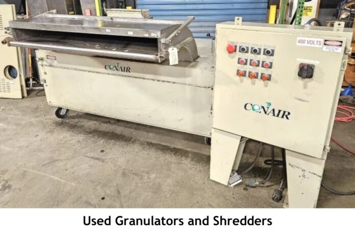 Used Granulators and Shredders