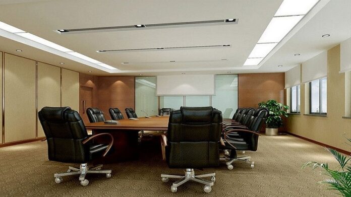 Reception area tables