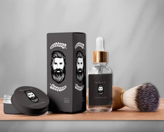 beard oil boxes