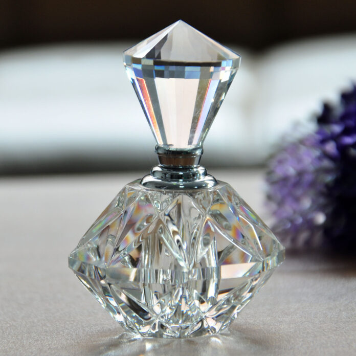 glass perfume bottle