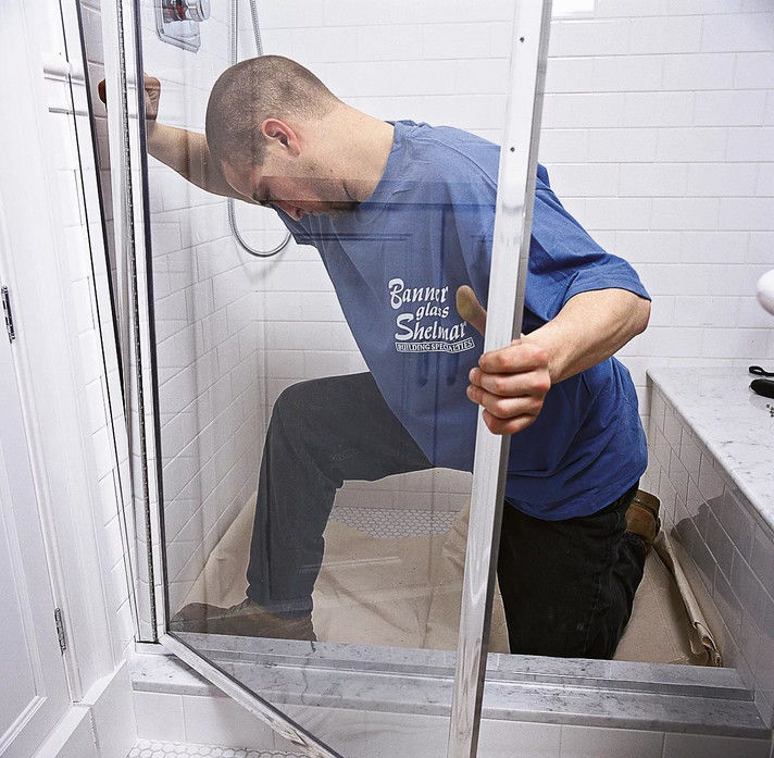 shower door not sliding